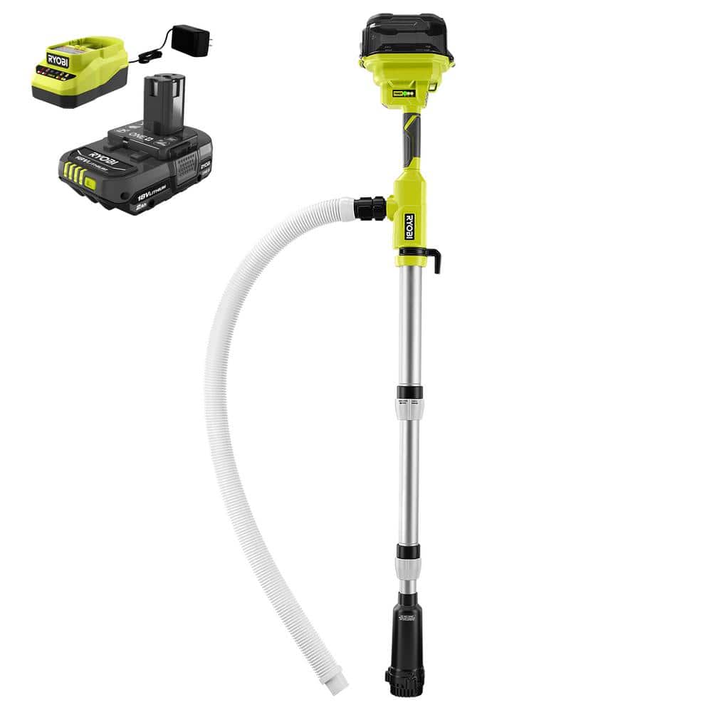 Ryobi ONE+ 18V Cordless 1/6 HP Telescoping Pole Pump