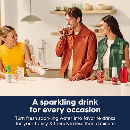 SodaStream Sparkling Water Maker Bundle with Bottles and Flavours