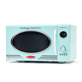 Nostalgia Retro 0.9 Cu Ft 800W Countertop Microwave Oven (Aqua)