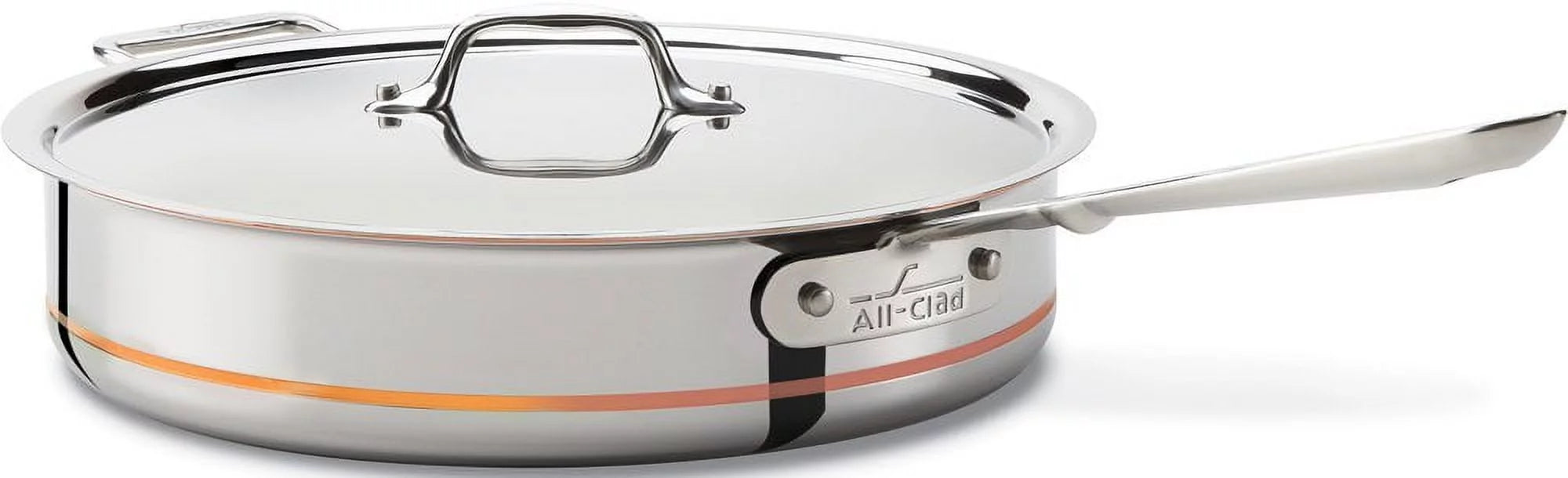 All-Clad Copper Core 5-Ply Bonded 5-Quart Saute Pan with Lid