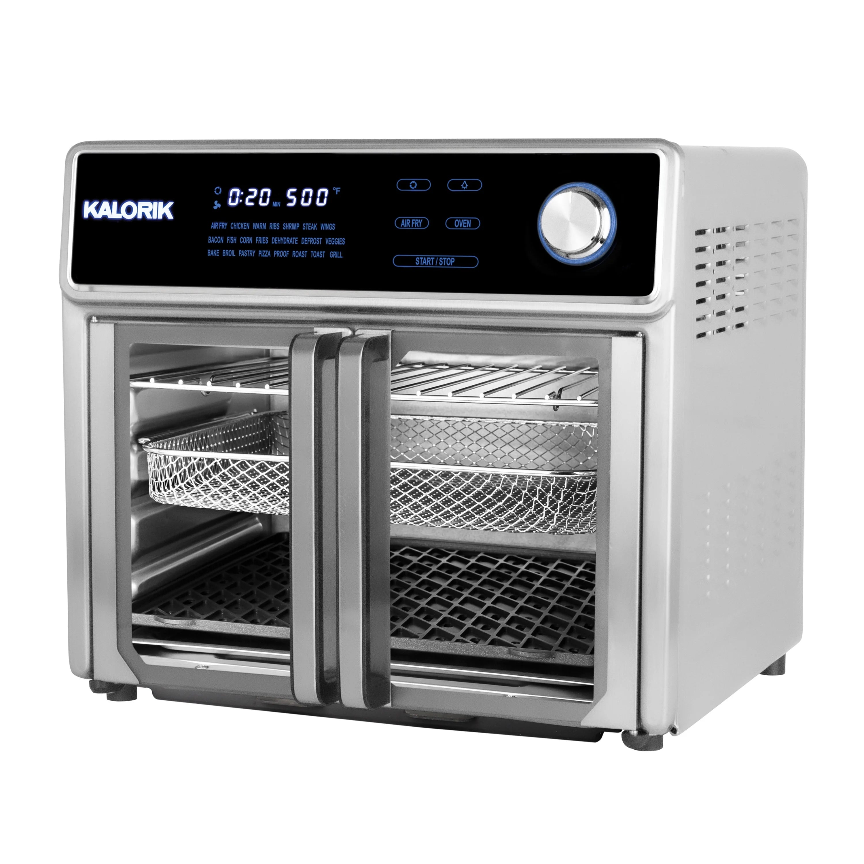 Kalorik Maxx 26-Quart Digital Air Fryer Oven and Grill Set