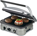 Cuisinart Stainless Steel Multi-Functional Electric Grill