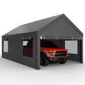JYQAQA 12x20ft Heavy Duty Carport Canopy