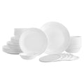 Corelle 66-Piece Winter Frost White Glass Dinnerware Set