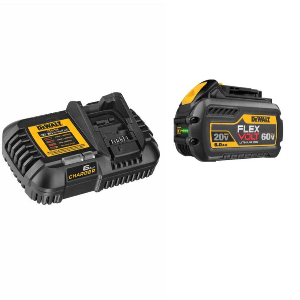 DEWALT FLEXVOLT 6.0Ah Battery Pack with Charger