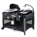Pamo Babe 4-in-1 Portable Baby Crib Nursery Center