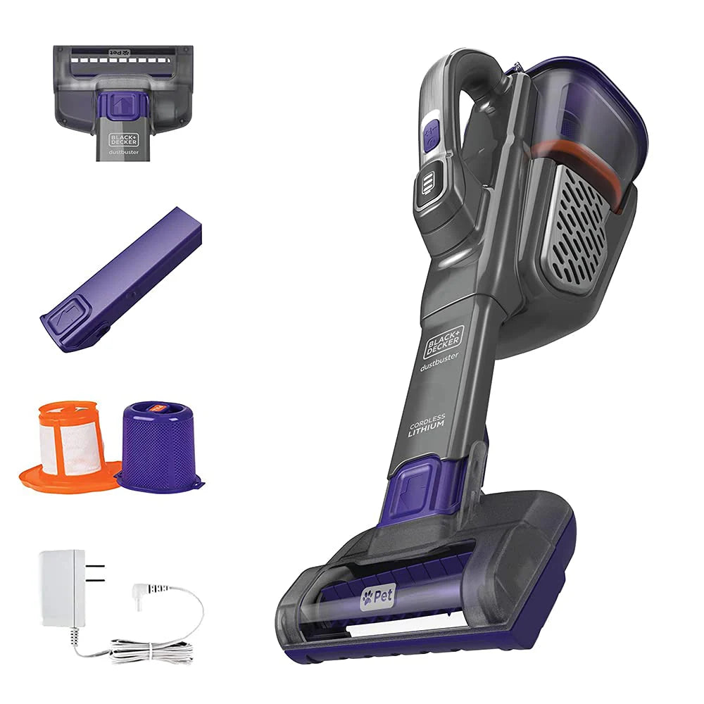 BLACK+DECKER Cordless Pet Handheld Vacuum Cleaner