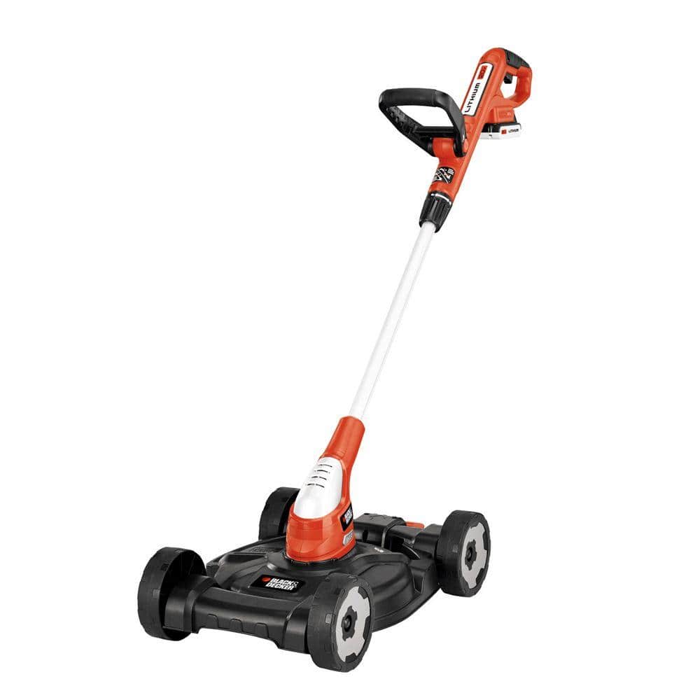 Black and Decker 20V MAX Cordless 3-in-1 Garden Strimmer Set